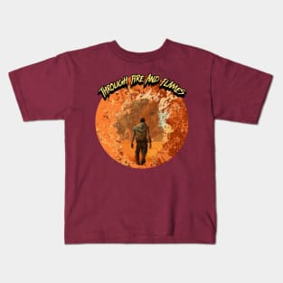 Through Fire And Flames Graphic Kids T-Shirt